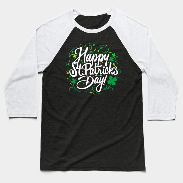 Luck of the Irish Baseball T-Shirt by machmigo